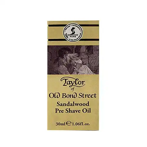 Pre-Shave Öl Sandelholz von Taylor Of Old Bond Street, 30ml