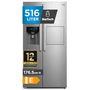 Side-by-Side Kühlschrank ohne Wasseranschluss von Midea