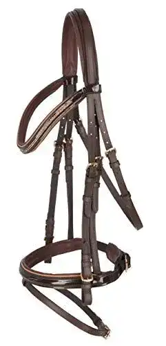 Trensenzaum Covalliero Kerbl Kingston, Braun, Full