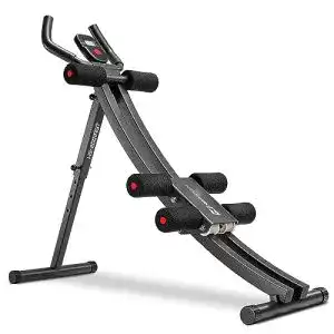 Bauchtrainer Hop-Sport Rückentrainer mit Höhenverstellung und Boarddisplay