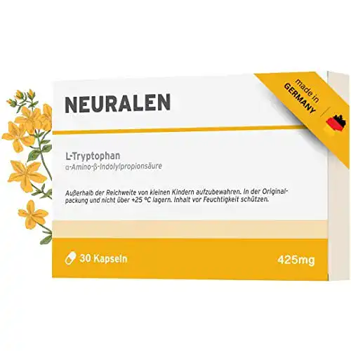 Natürliche Stimmungsaufheller mit L-Tryptophan, Johanniskraut und Safran