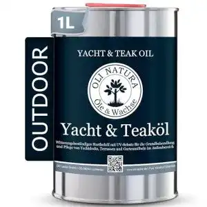 Holzöl OLI NATURA Yacht & Teaköl für Außenanwendungen 1 Liter