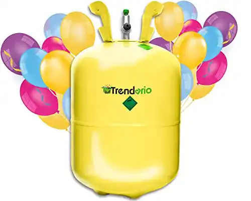Ballongas Trendario Helium für bis zu 50 Luftballons – XXL Einweg