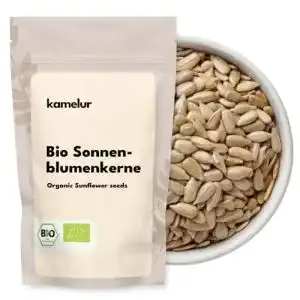 Sonnenblumenkerne geschält Kamelur BIO 2kg – natürliche und vielseitige Kerne