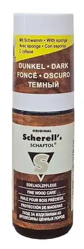 Schaftöl Ballistol für Waffenpflege, Scherell’s Schaftöl dunkel, 50 ml