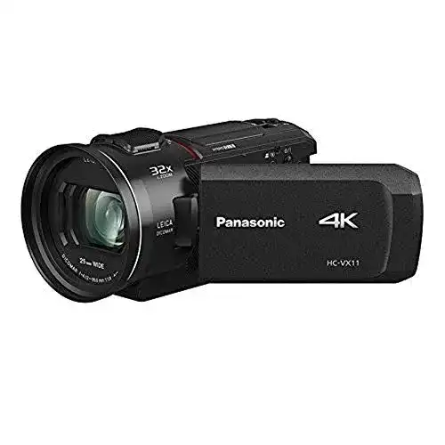 Camcorder Panasonic HC-VX11EG-K 4K mit Leica Dicomar Objektiv