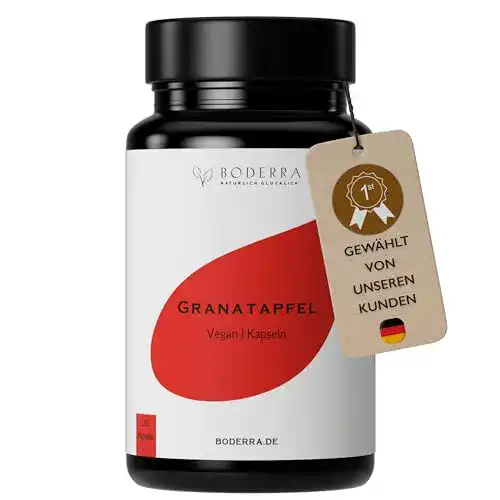Granatapfel Kapseln Boderra Extrakt hochdosiert 1000mg