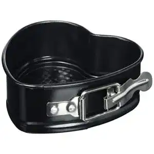 Küchenprofi Springform Herz, 11,5 cm, 4,5 cm hoch, antihaftbeschichtet