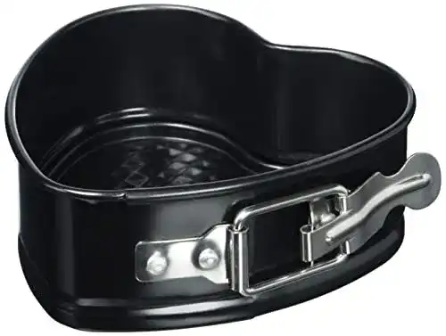 Küchenprofi Springform Herz, 11,5 cm, 4,5 cm hoch, antihaftbeschichtet