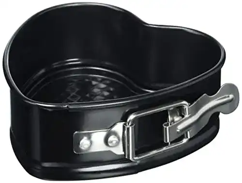 Küchenprofi Springform Herz, 11,5 cm, 4,5 cm hoch, antihaftbeschichtet
