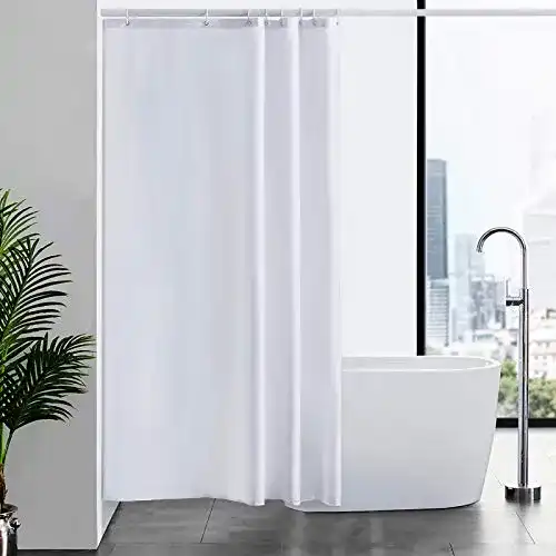 Duschvorhang Furlinic Textil mit Anti-Schimmel und waschbaren Eigenschaften