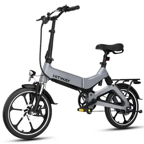 Alu Klapprad HITWAY E Bike Elektrofahrrad, 16 Zoll, E-Bike