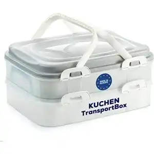 Kuchenbehälter 2friends Kuchen Transportbox für Blechkuchen und Muffins