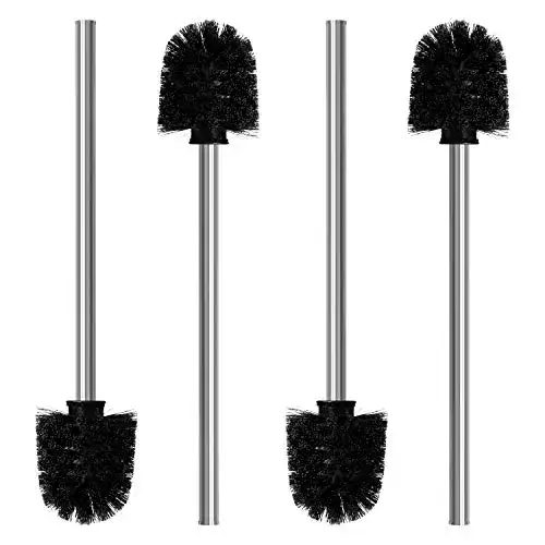 Klobürsten Set Nirox 4er Set in Schwarz mit 8 cm Durchmesser