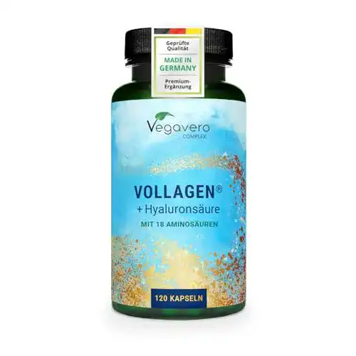 Vegavero Kollagen Vegane Kapseln hochdosiert