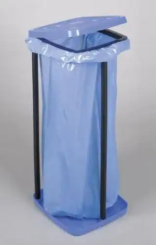 Müllsackständer aus Kunststoff mit Deckel für 60 Liter Müllsäcke