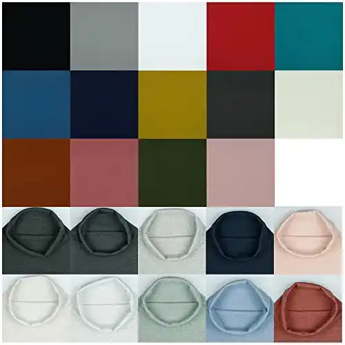 Bündchenstoff RIB als Meterware für Bekleidung und Accessoires