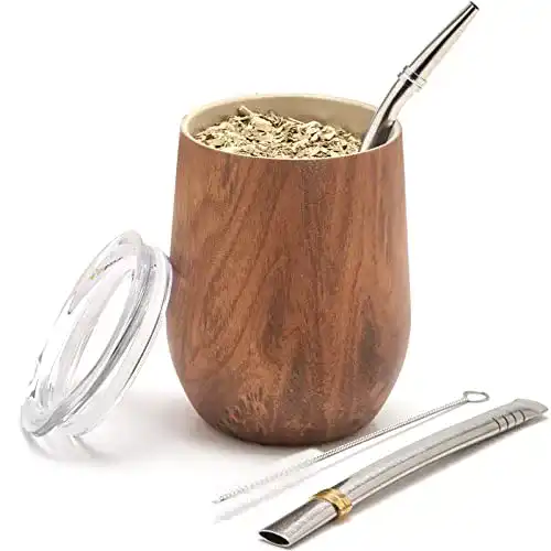 Mate-Becher Balibetov – Modernes Yerba Mate Set aus Edelstahl