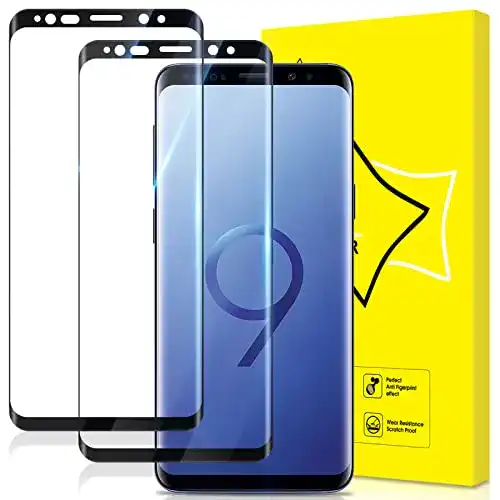 Giiyoon Panzerglas für Samsung Galaxy S9 – 2 Stück HD Displayschutzfolie