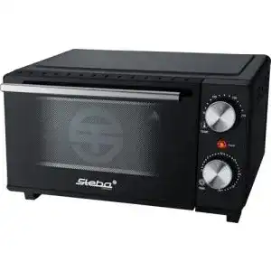 Steba Mini Backofen mit 9 Litern Volumen und Ober- und Unterhitze
