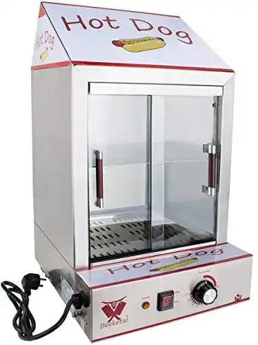 Hot Dog Maker Beeketal ‚HDS-2‘ Profi Gastro Edelstahl