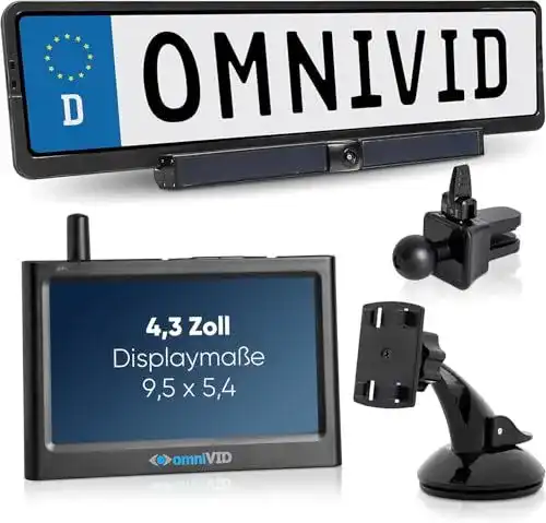 Rückfahrkamera omniVID Solar4 Premium Solar-System für Fahrzeuge