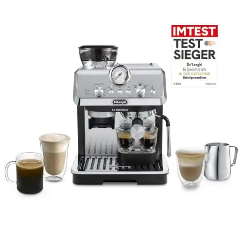 Siebträgermaschine De’Longhi La Specialista Arte EC9155.MB im Vergleich