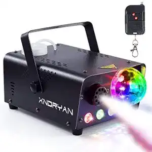 Mini Nebelmaschine Xndryan 600W mit Lichteffekt für verschiedene Anlässe