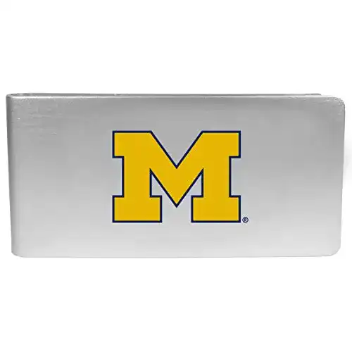Geldklammer mit Michigan Wolverines Logo von Siskiyou Sports