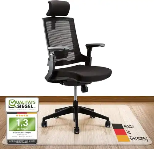 Bodenschutzmatte für Bürostühle in verschiedenen Größen