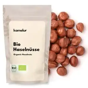 Bio Haselnüsse Kamelur 1kg naturbelassen ohne Zusätze