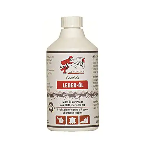 Lederöl Schopf 301135 für Zaumzeug und Sattelpflege, 500 ml