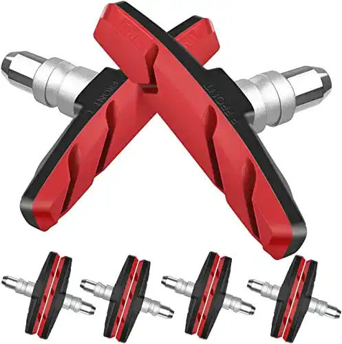 Bremsbeläge für Fahrrad AGPTEK V-Brake, 4 Paar 70mm