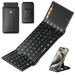 Faltbare Bluetooth-Tastatur ProtoArc XK01 TP mit Touchpad