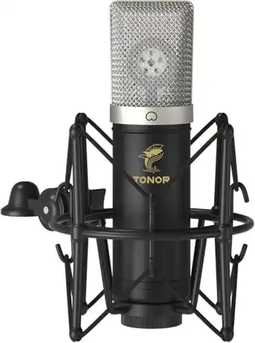 Tonor Großmembran USB Mikrofon Set für PC und Streaming