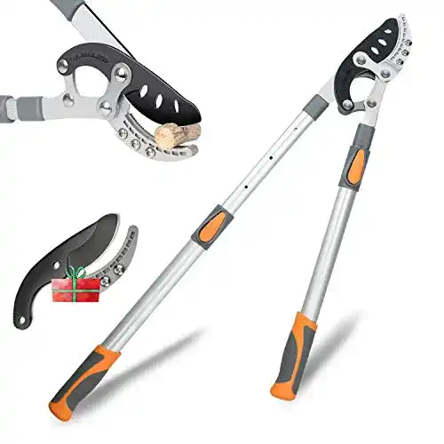 Amboss-Astschere AIRAJ Teleskop 70-103 cm mit Ersatzklingen