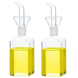 Essig-Öl-Spender Lanhope aus Glas für Olivenöl und Essig