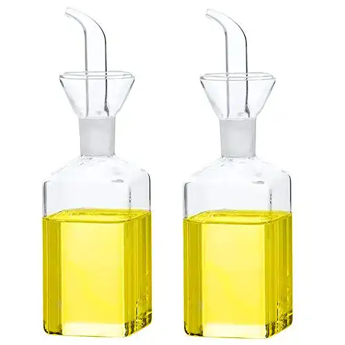 Essig-Öl-Spender Lanhope aus Glas für Olivenöl und Essig