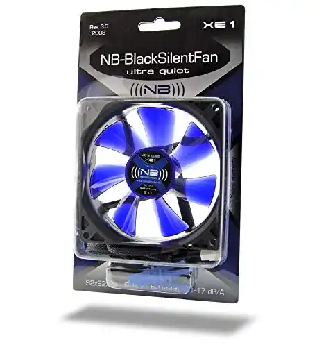 92mm Lüfter Noiseblocker BlackSilent Fan XE1