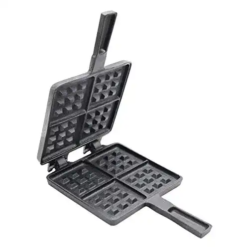 Waffeleisen aus Gusseisen Santos XL für Grill und Backofen