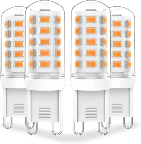 G9 LED Dimmbar 3W 2700K von Aegislogic Ersatz für Halogenlampen
