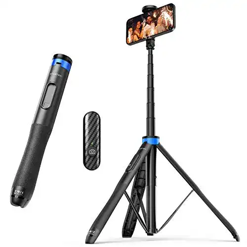 Selfie-Stick Atumtek 130 cm mit Bluetooth-Funktion für Smartphones