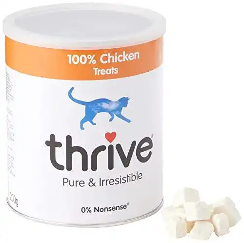 Thrive Katzenleckerlis 100% Hähnchen Snacks im MaxiTube