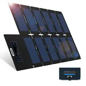 Mobile Solaranlage Nicesolar 30W Faltbar für Handy und Tablet