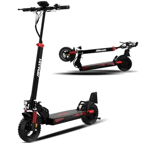 Elektro-Scooter mit Sitz von HITWAY Straßenzulassung inklusive