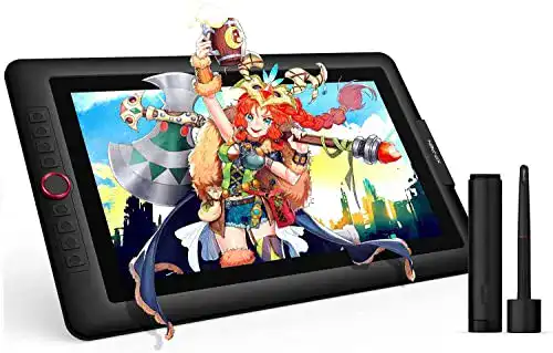 Grafiktablett XPPen Artist 15.6 Pro mit HD-IPS-Display und Eingabestift