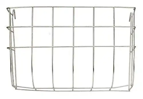 Heuraufe Kerbl aus verzinktem Metall 17×13 cm zum Einhängen