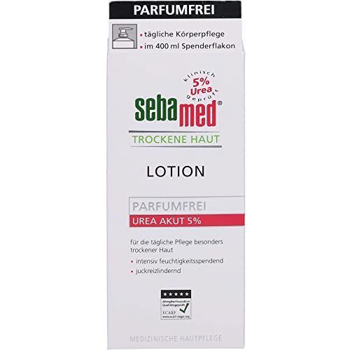 Körperlotion für sehr trockene Haut mit 10% Urea von Sebamed
