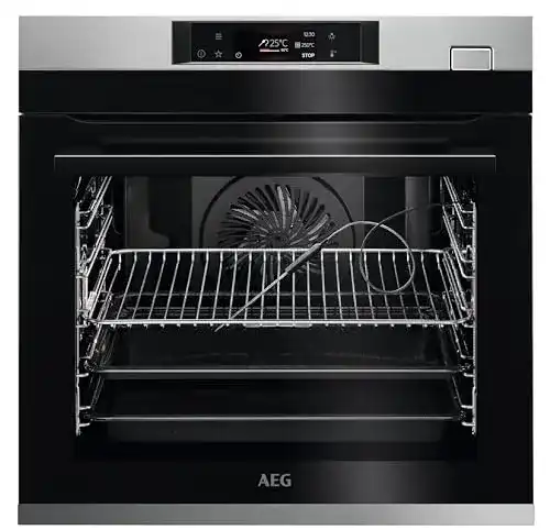 AEG BSS57606BM Einbau-Backofen mit Pyrolyse und SteamCrisp Technologie