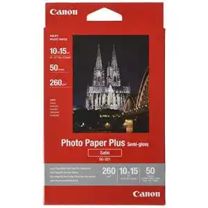 Fotopapier matt Canon SG-201 Plus Seidenglanz 10 x 15 cm